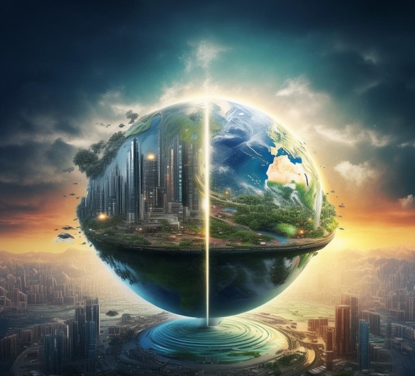 地球科技的双刃剑，机遇与挑战的双轮驱动